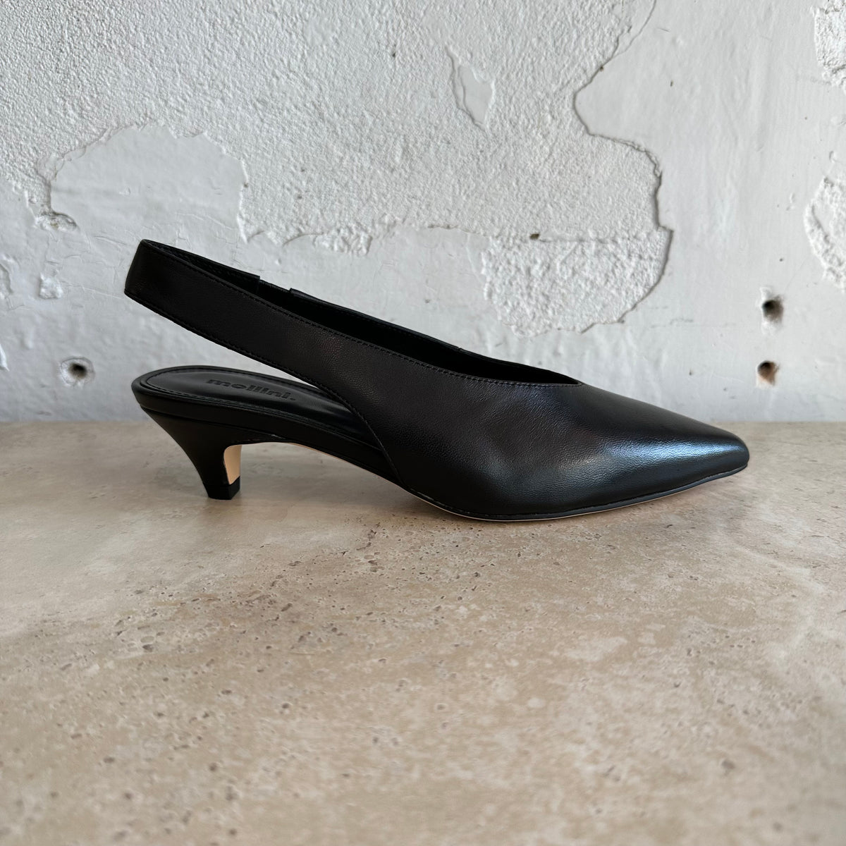 MOLLINI Crissi Leather Pump Heels (Black) main image 1