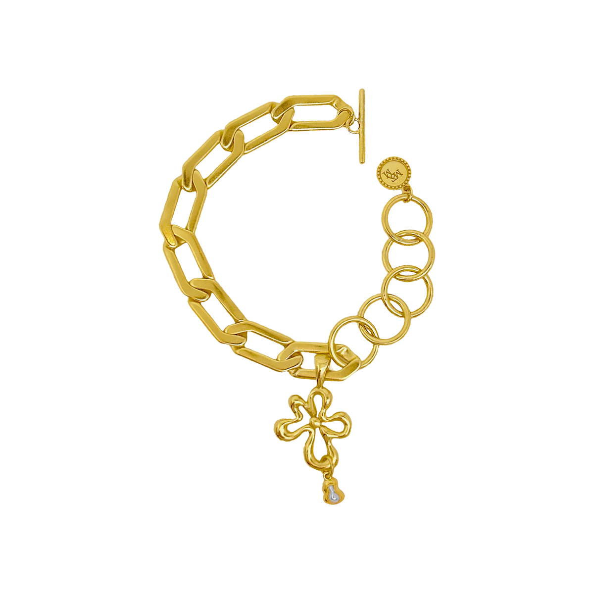 Elodi Gold Cuff Bracelet