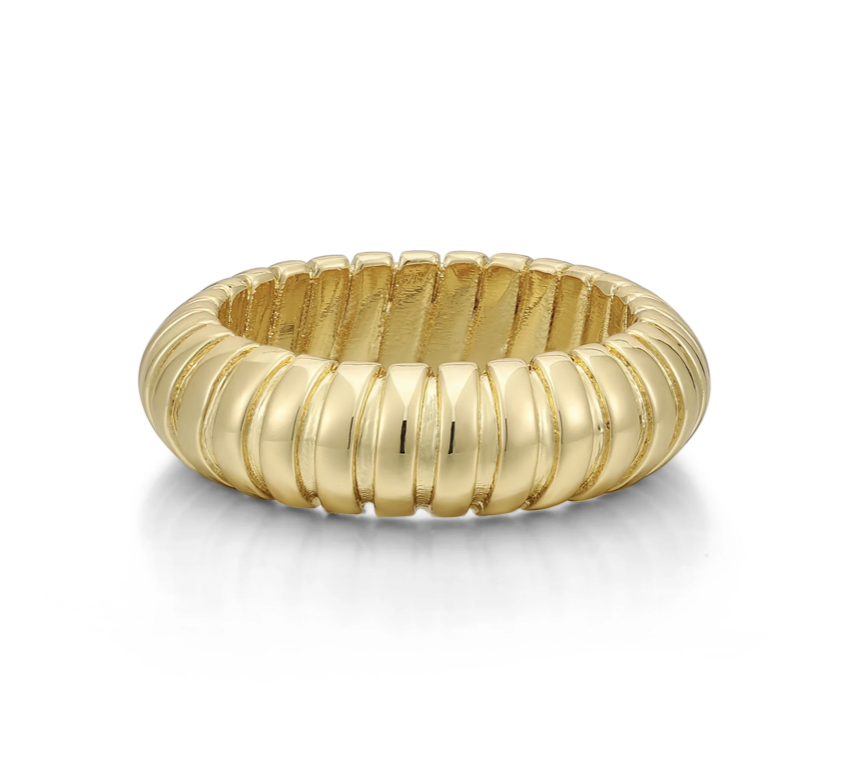 Luv AJ Snake Chain Ring Gold – Hunter Store