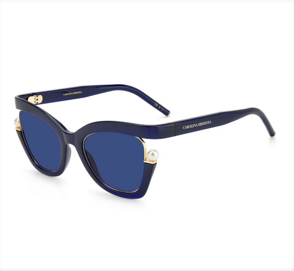 Carolina Herrera CH 0002 Blue – Hunter Store - Main Image