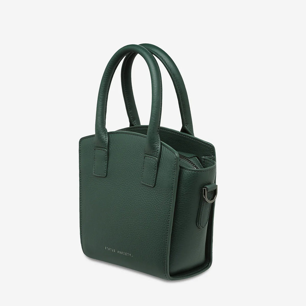 Status Anxiety Worst Behind Us Green Bag Hunter Store